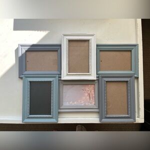 Cynthia Rowley Gray and White Picture Frame Collection